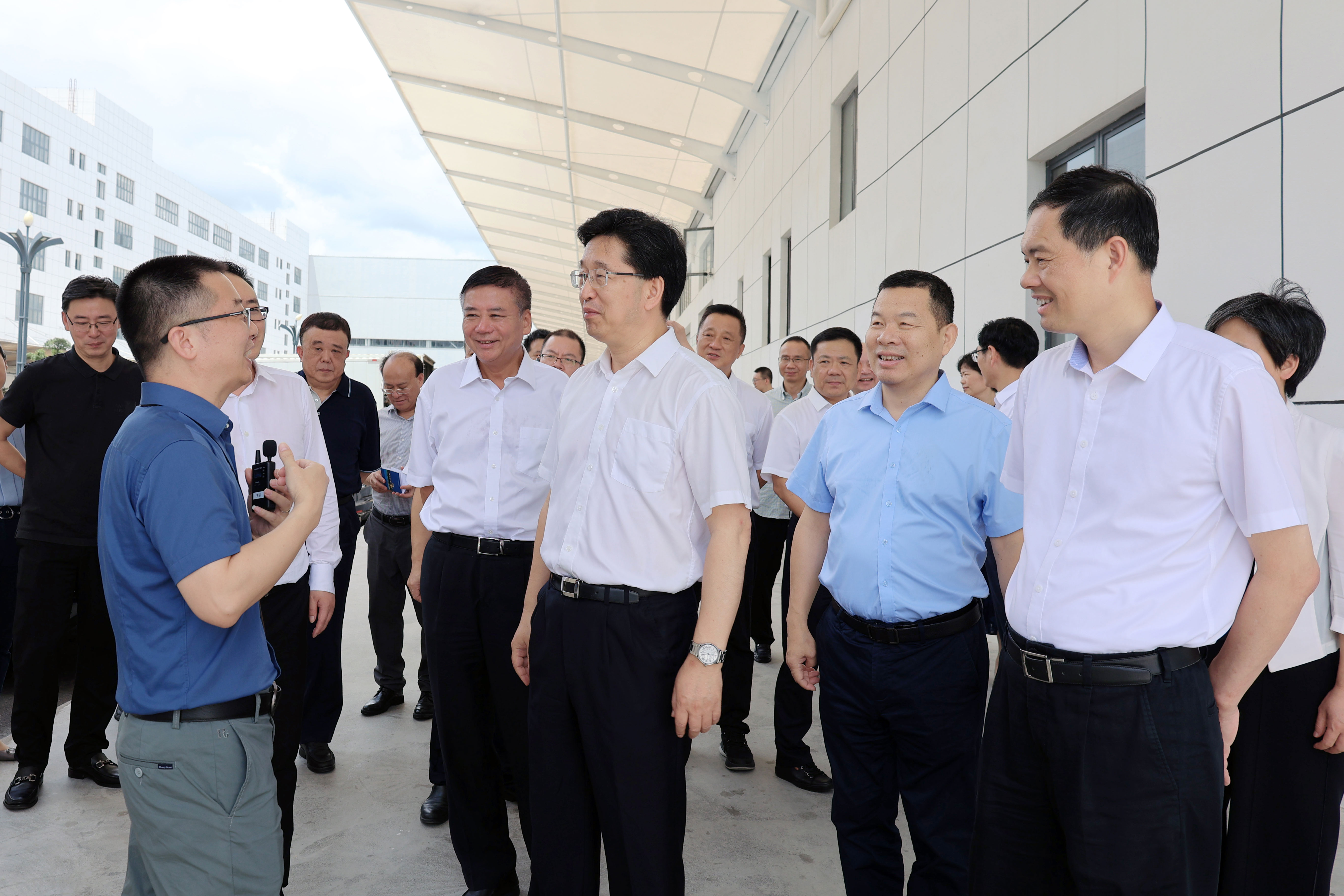 浙江省人大黨組書記陳金彪調研凱發天生一觸即發：高端智造驅動高質量發展