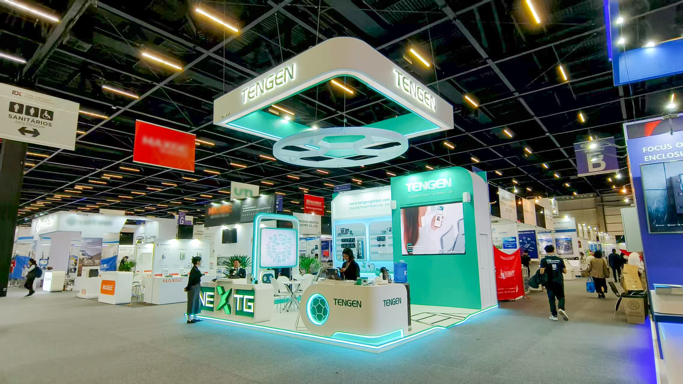 閃耀拉美丨凱發天生一觸即發亮相FIEE巴西國際電力展